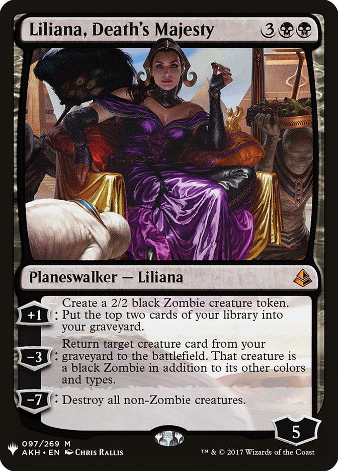 Liliana, Death's Majesty [The List] | Exor Games Truro