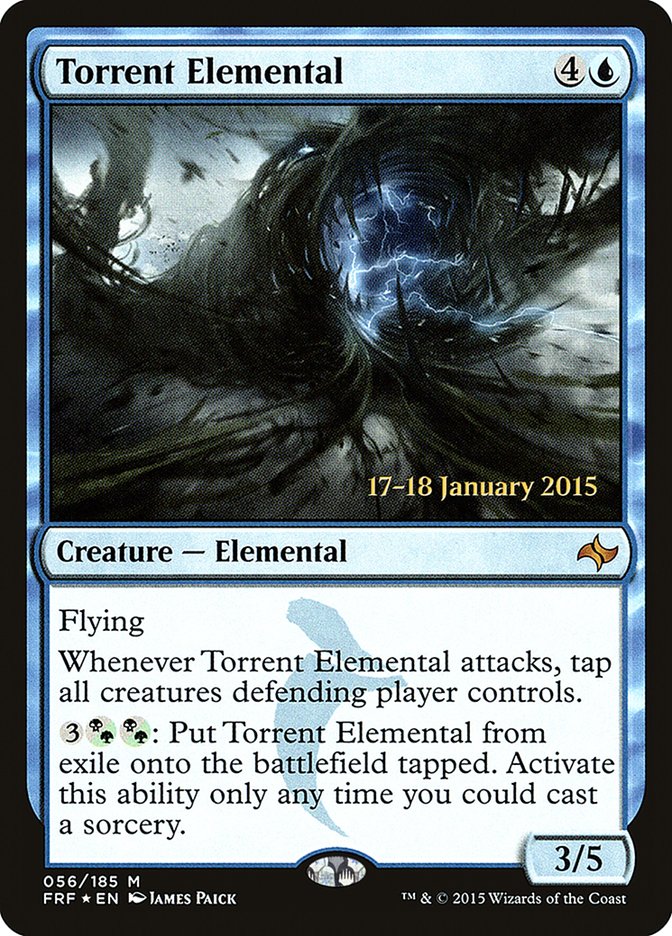 Torrent Elemental [Fate Reforged Prerelease Promos] | Exor Games Truro