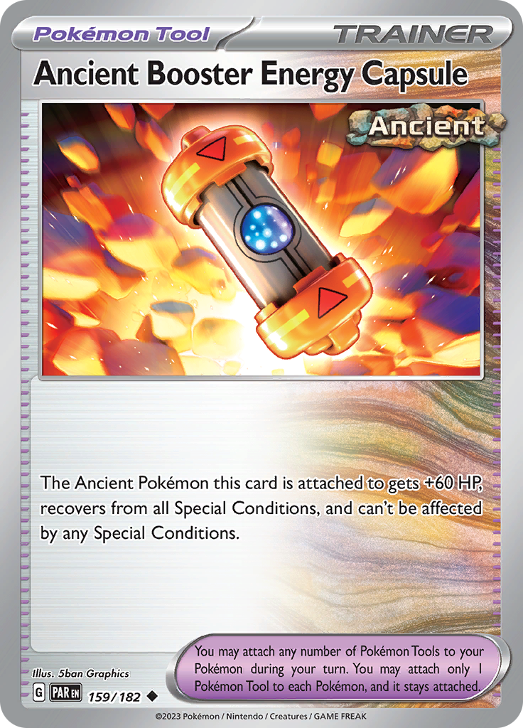 Ancient Booster Energy Capsule (159/182) [Scarlet & Violet: Paradox Rift] | Exor Games Truro