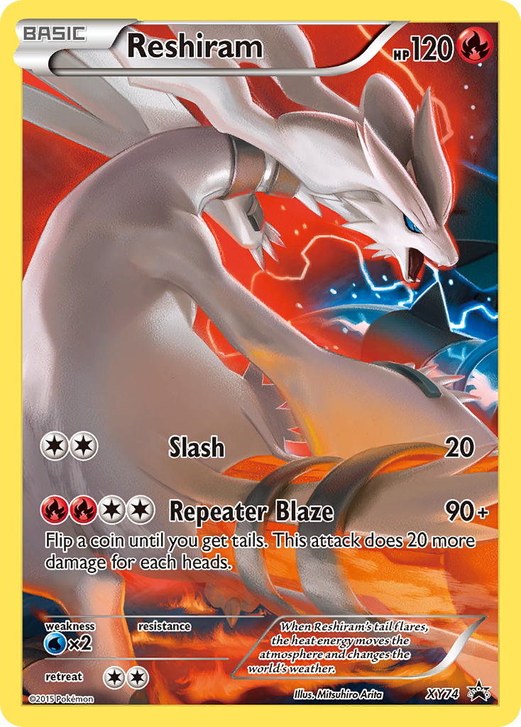 Reshiram (XY74) [XY: Black Star Promos] | Exor Games Truro