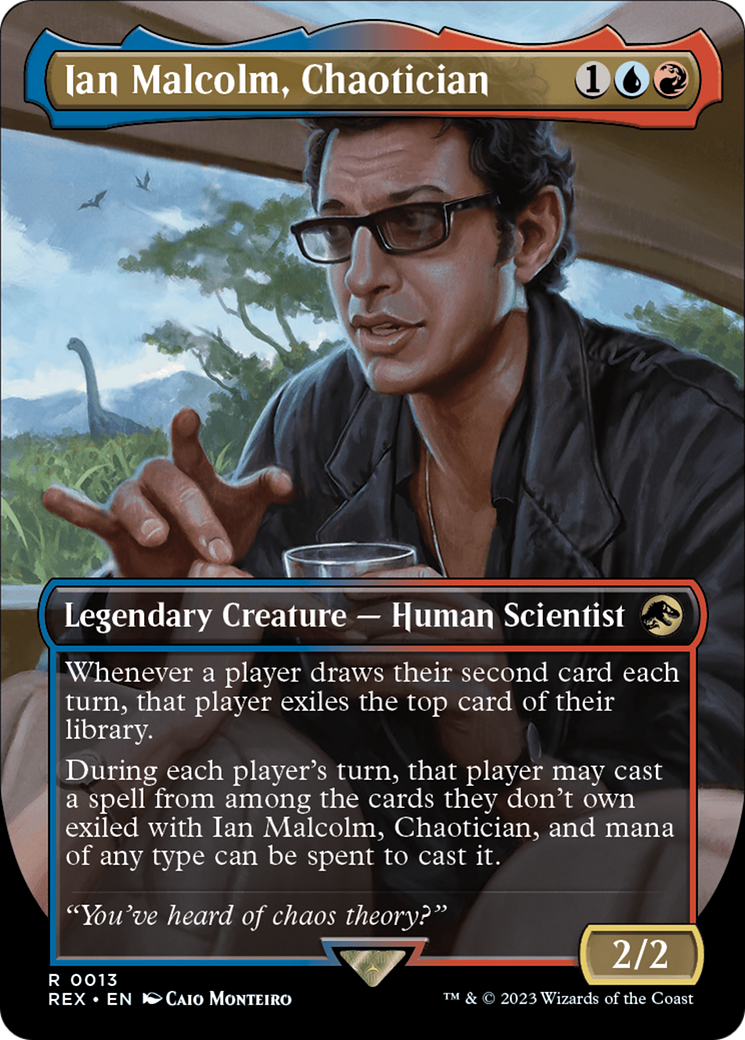 Ian Malcolm, Chaotician (Borderless) [Jurassic World Collection] | Exor Games Truro