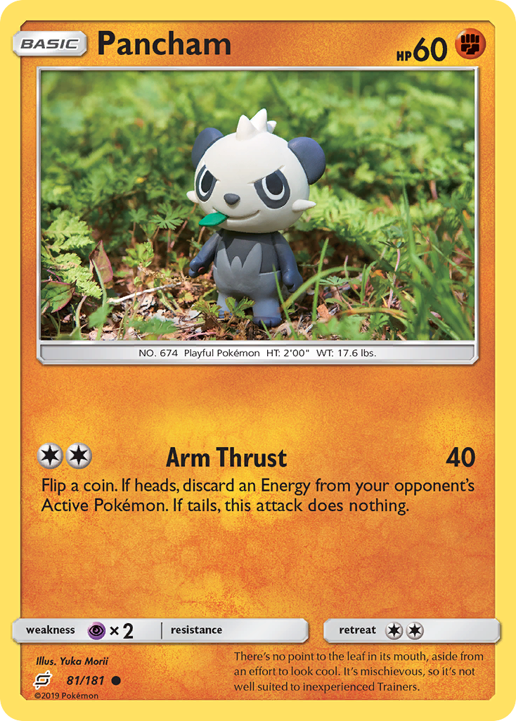 Pancham (81/181) [Sun & Moon: Team Up] | Exor Games Truro