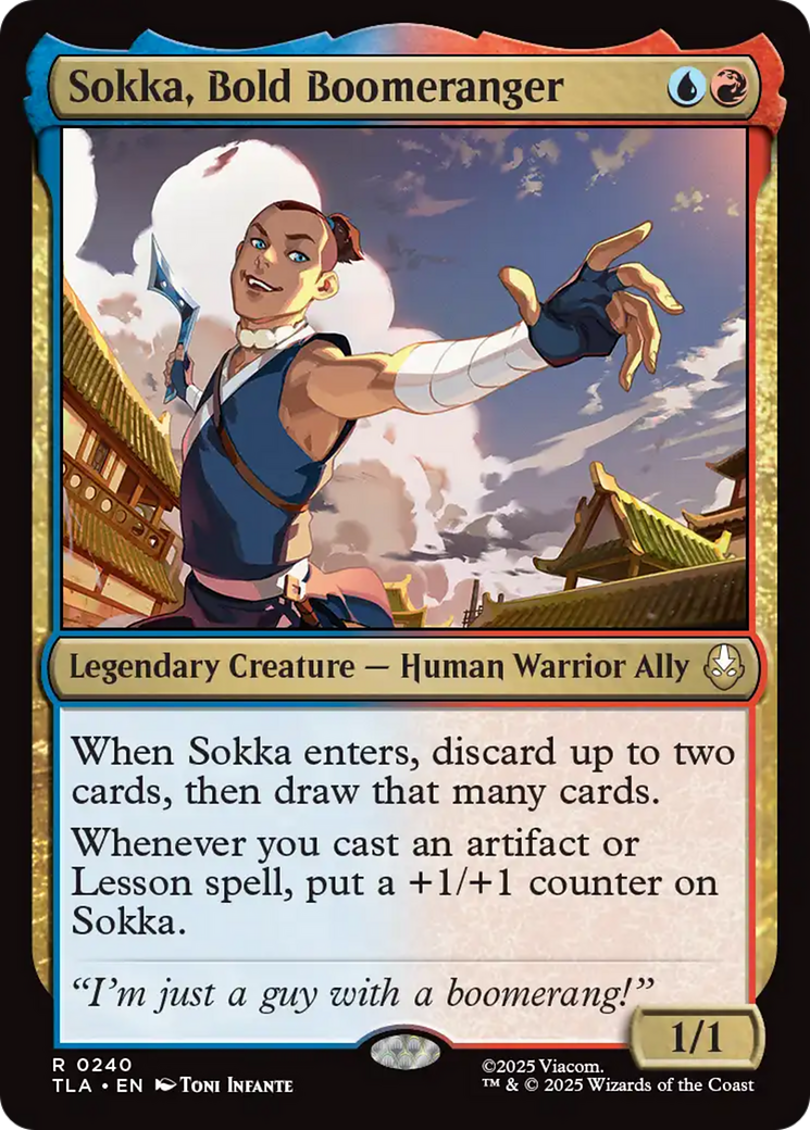 Sokka, Bold Boomeranger [Avatar: The Last Airbender] | Exor Games Truro