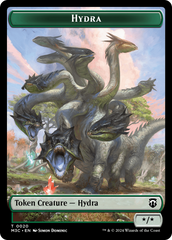 Hydra // Boar Double-Sided Token [Modern Horizons 3 Commander Tokens] | Exor Games Truro