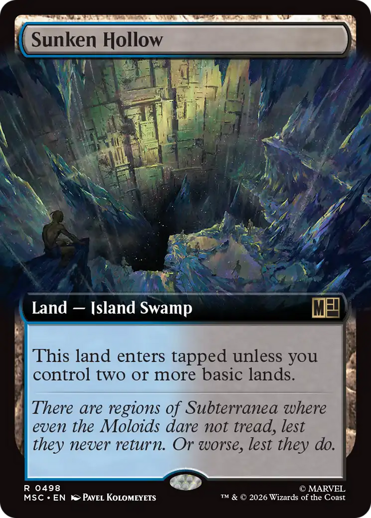 Sunken Hollow (Extended Art) [Marvel Super Heroes Commander] | Exor Games Truro