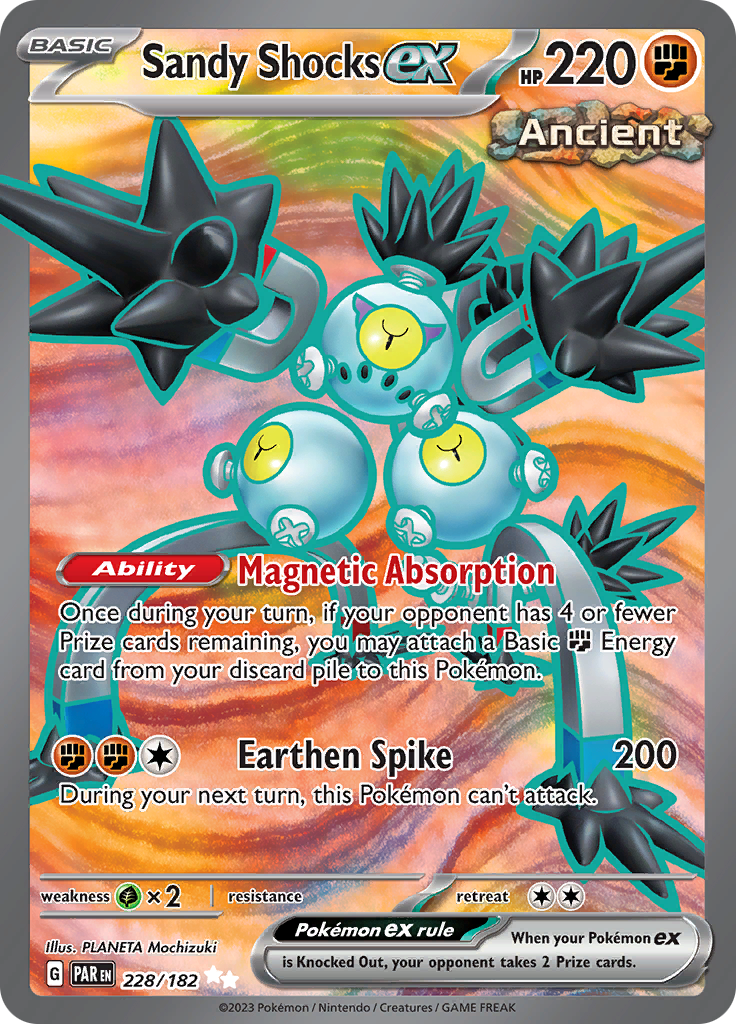 Sandy Shocks ex (228/182) [Scarlet & Violet: Paradox Rift] | Exor Games Truro
