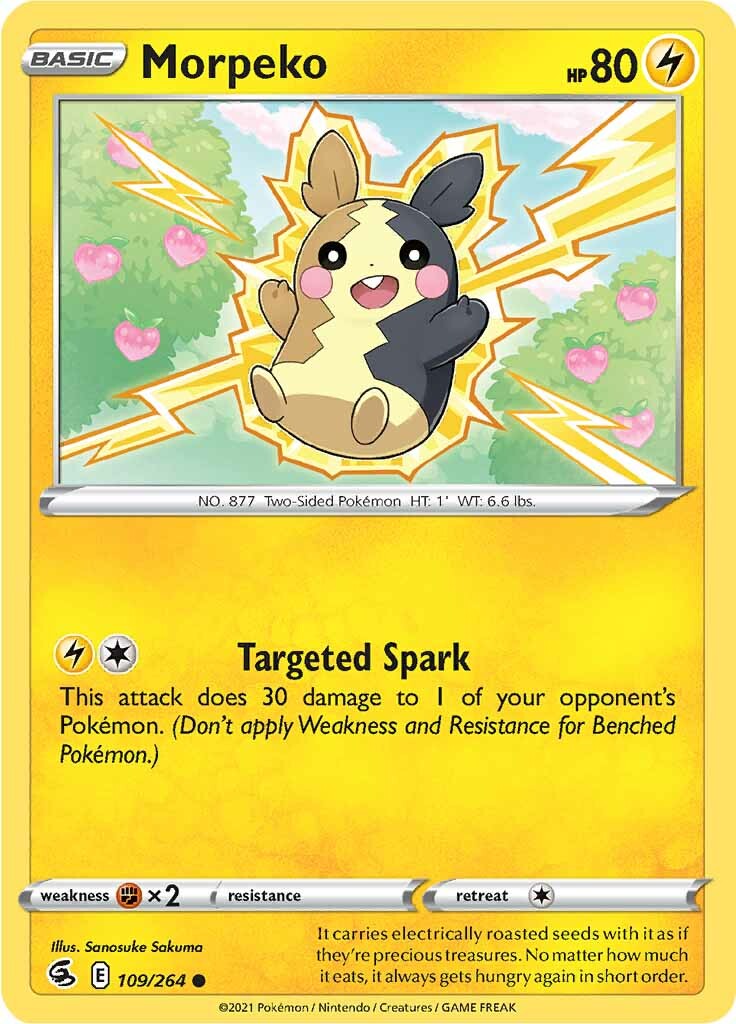Morpeko (109/264) [Sword & Shield: Fusion Strike] | Exor Games Truro