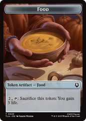 Food (0020) // Ally (0007) Double-Sided Token [Avatar: The Last Airbender Tokens] | Exor Games Truro
