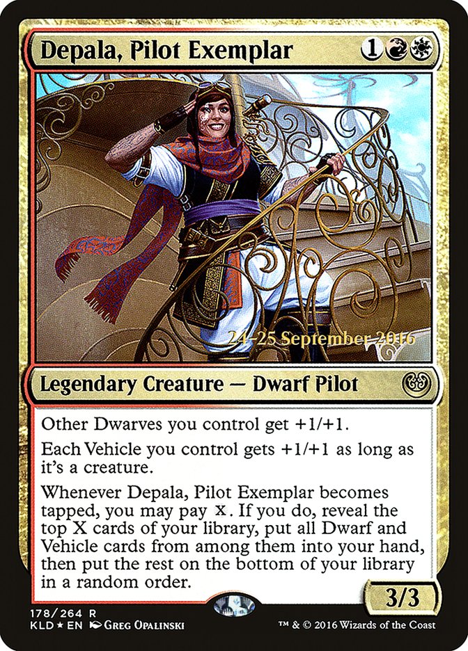 Depala, Pilot Exemplar [Kaladesh Prerelease Promos] | Exor Games Truro