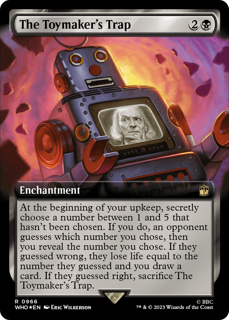 The Toymaker's Trap (Extended Art) (Surge Foil) [Doctor Who] | Exor Games Truro