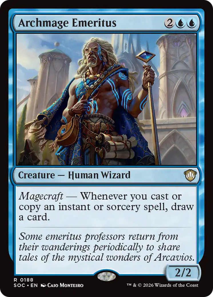 Archmage Emeritus [Secrets of Strixhaven Commander] | Exor Games Truro