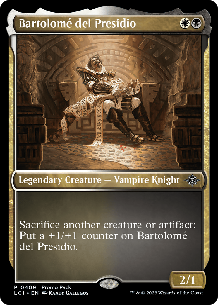 Bartolome del Presidio (Promo Pack) [The Lost Caverns of Ixalan Promos] | Exor Games Truro