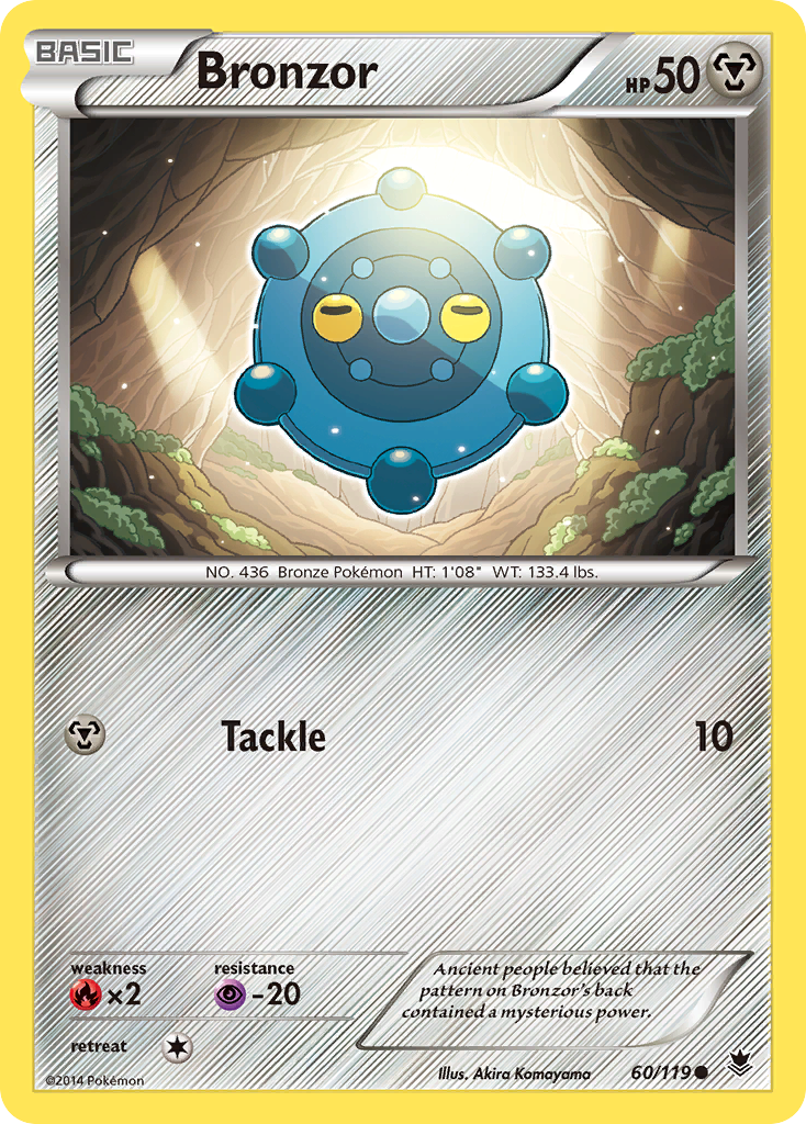 Bronzor (60/119) [XY: Phantom Forces] | Exor Games Truro
