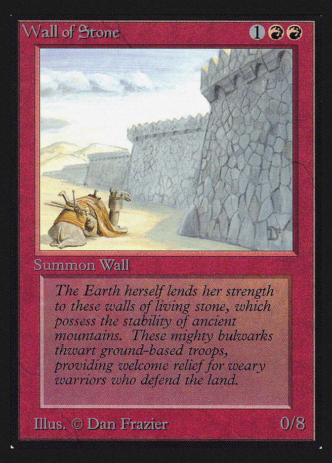 Wall of Stone [Collectors' Edition] | Exor Games Truro