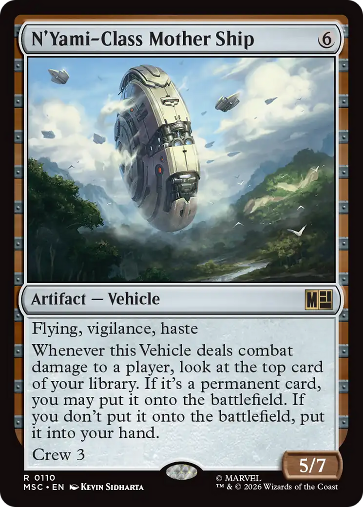 N'Yami-Class Mother Ship [Marvel Super Heroes Commander] | Exor Games Truro
