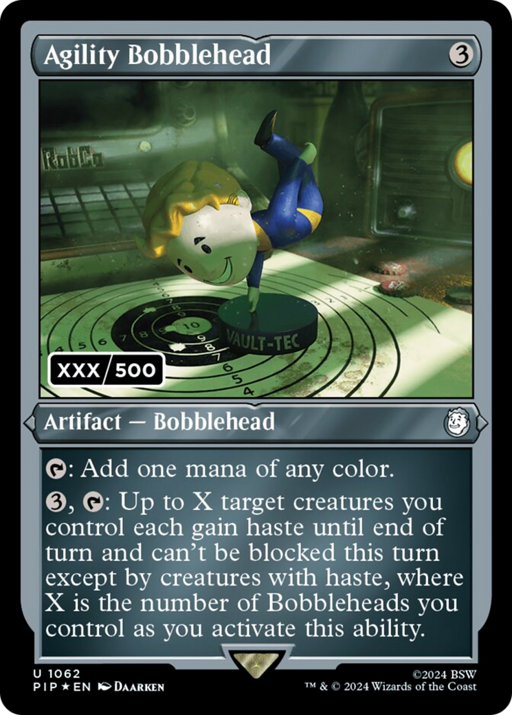 Agility Bobblehead (Serial Numbered) [Fallout] | Exor Games Truro