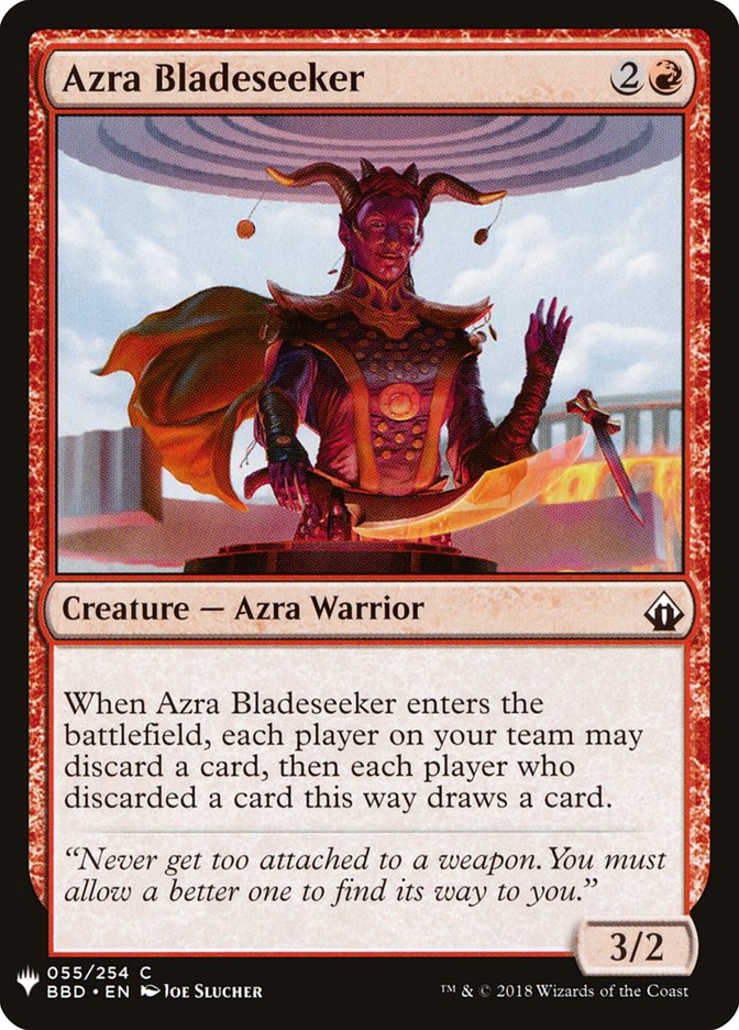 Azra Bladeseeker [Mystery Booster] | Exor Games Truro