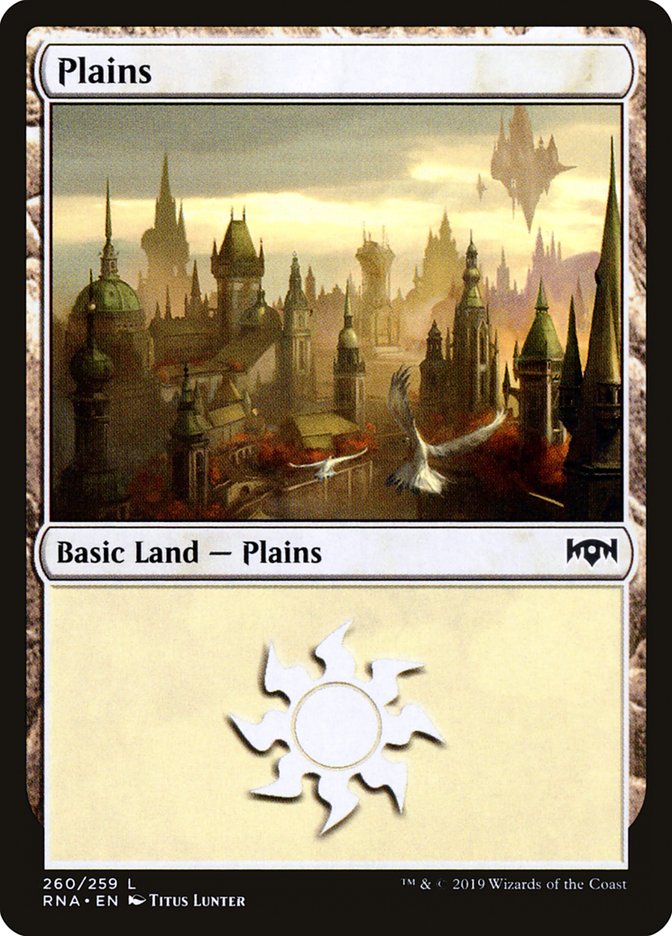 Plains (260) [Ravnica Allegiance] | Exor Games Truro