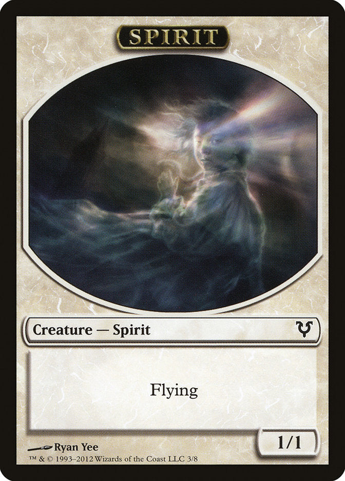 Spirit Token (3/8) [Avacyn Restored Tokens] | Exor Games Truro