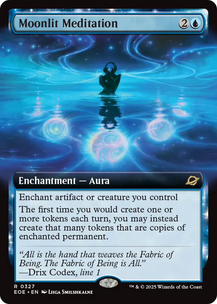 Moonlit Meditation (Extended Art) [Edge of Eternities] | Exor Games Truro
