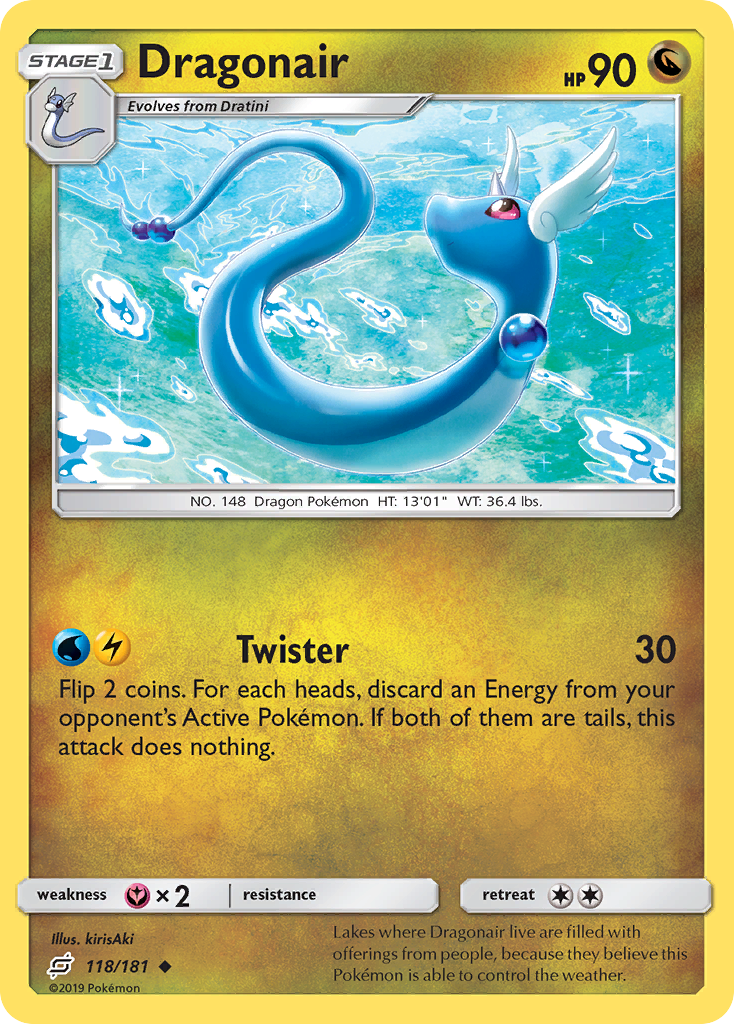 Dragonair (118/181) [Sun & Moon: Team Up] | Exor Games Truro