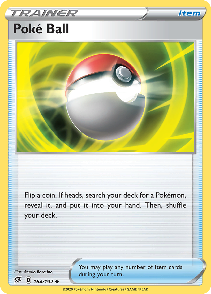 Poke Ball (164/192) [Sword & Shield: Rebel Clash] | Exor Games Truro