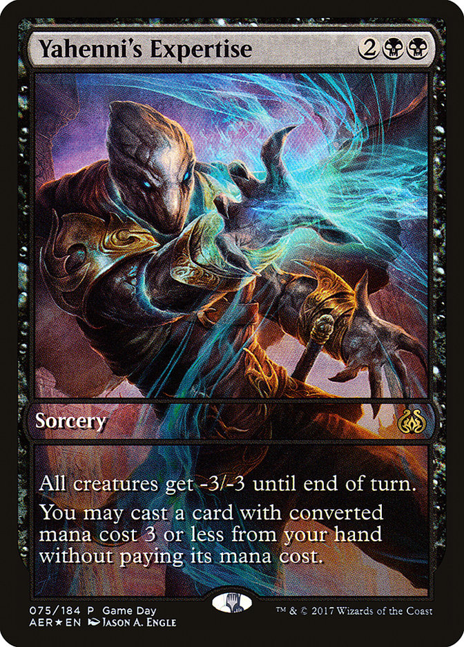 Yahenni's Expertise (Game Day) [Aether Revolt Promos] | Exor Games Truro