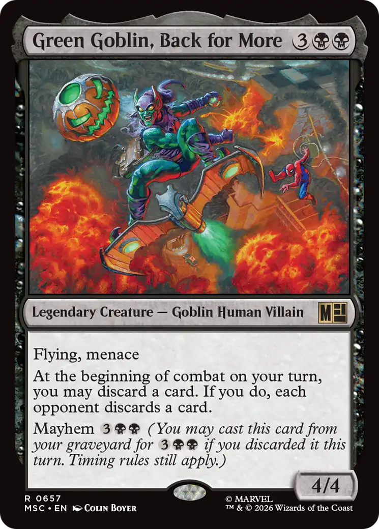 Green Goblin, Back for More [Marvel Super Heroes Commander] | Exor Games Truro