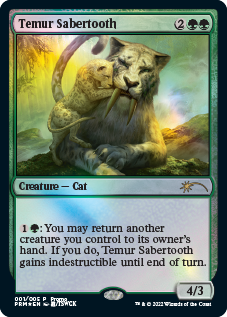 Temur Sabertooth [Year of the Tiger 2022] | Exor Games Truro