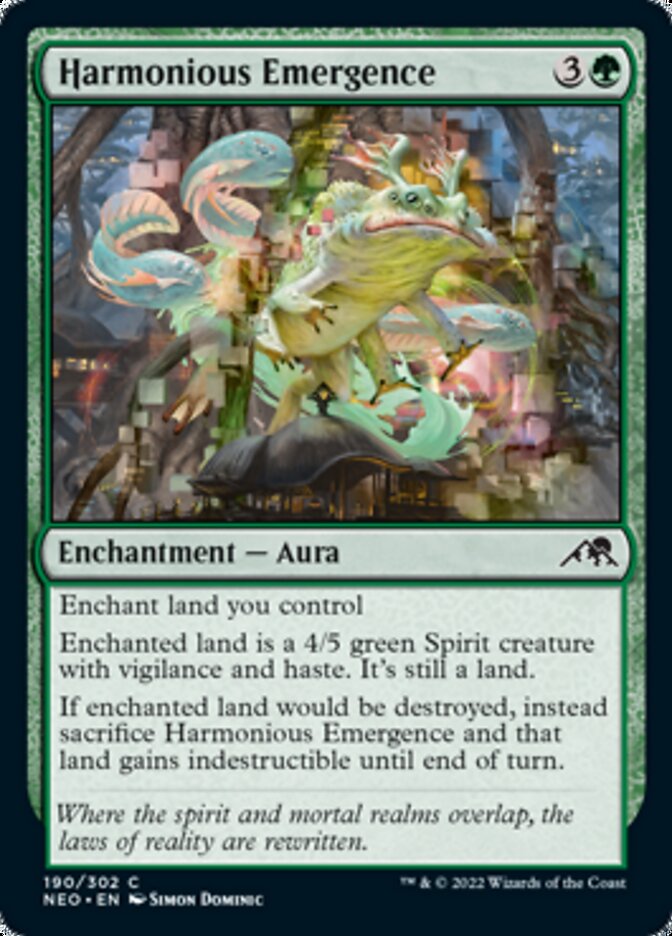 Harmonious Emergence [Kamigawa: Neon Dynasty] | Exor Games Truro