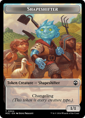 Shapeshifter (0004) // Copy Double-Sided Token [Modern Horizons 3 Commander Tokens] | Exor Games Truro