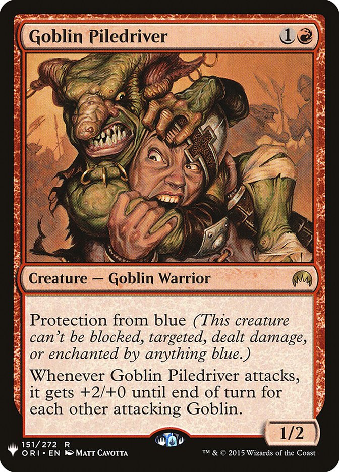 Goblin Piledriver [Mystery Booster] | Exor Games Truro