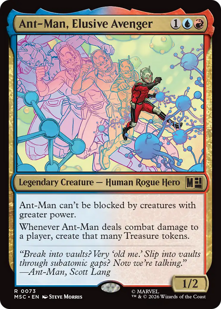 Ant-Man, Elusive Avenger (Surge Foil) [Marvel Super Heroes Commander] | Exor Games Truro