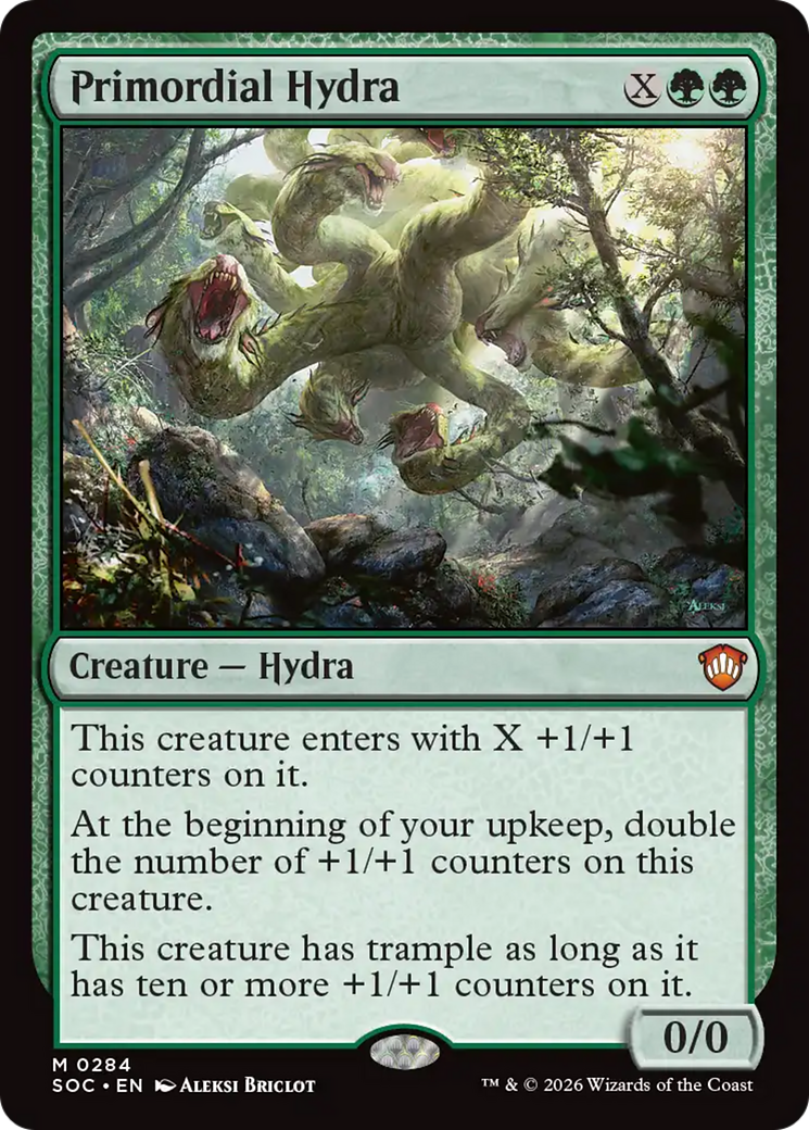 Primordial Hydra [Secrets of Strixhaven Commander] | Exor Games Truro