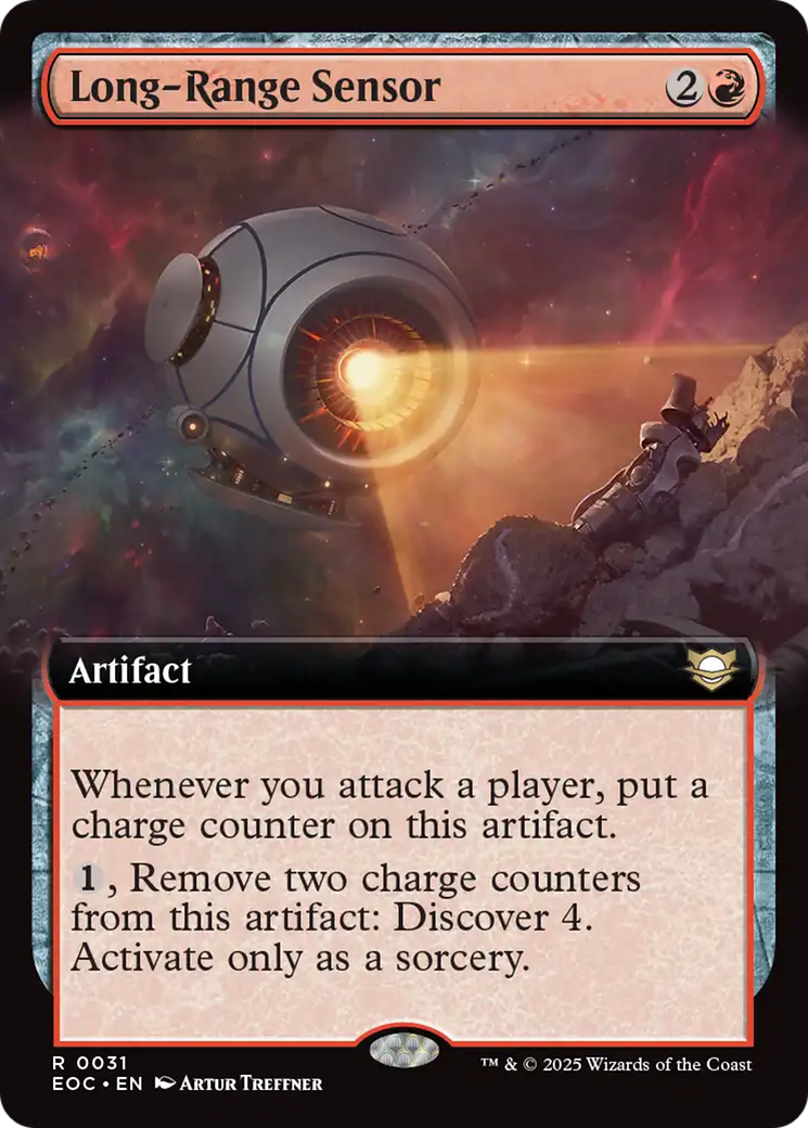 Long-Range Sensor (Extended Art) [Edge of Eternities Commander] | Exor Games Truro