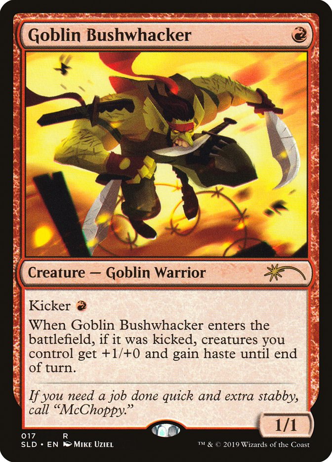 Goblin Bushwhacker [Secret Lair Drop Series] | Exor Games Truro