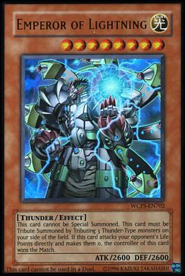 Emperor of Lightning [WCPS-EN702] Ultra Rare | Exor Games Truro