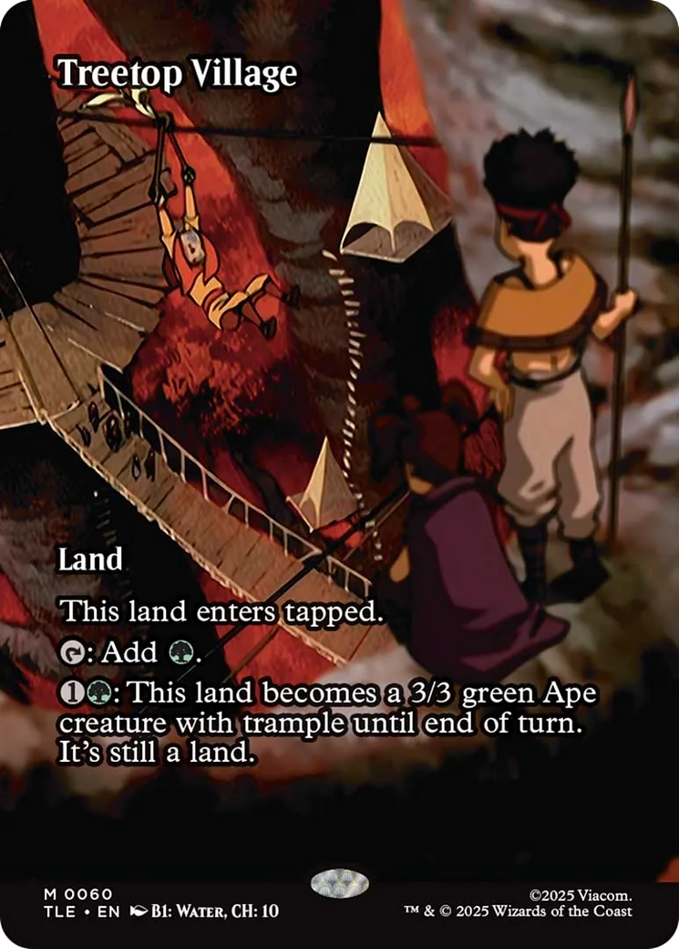 Treetop Village (Borderless) [Avatar: The Last Airbender: Eternal-Legal] | Exor Games Truro