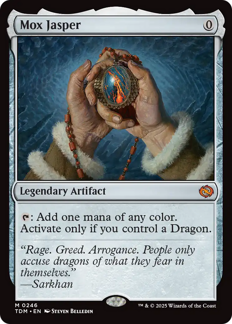 Mox Jasper [Tarkir: Dragonstorm] | Exor Games Truro