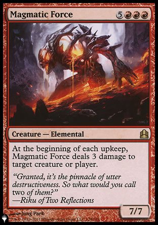 Magmatic Force [The List] | Exor Games Truro