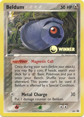 Beldum (022) (Winner Promo) [League & Championship Cards] | Exor Games Truro