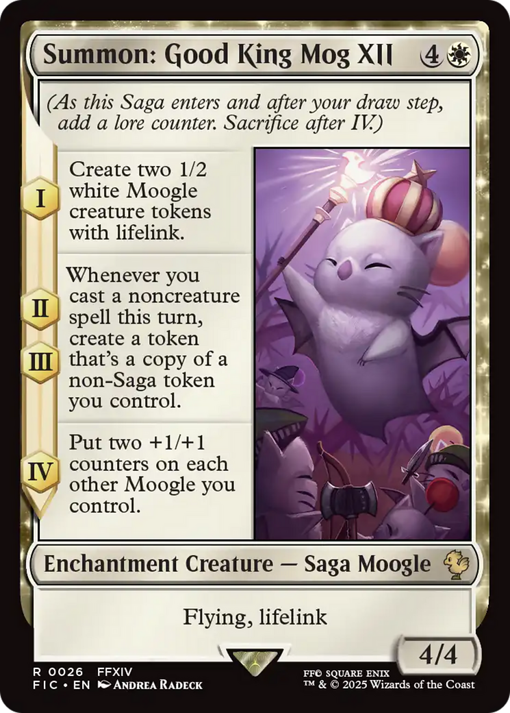 Summon: Good King Mog XII [FINAL FANTASY Commander] | Exor Games Truro