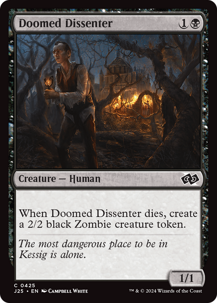 Doomed Dissenter [Foundations Jumpstart] | Exor Games Truro