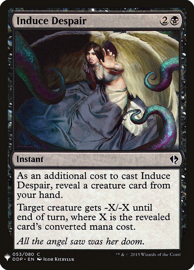 Induce Despair [Mystery Booster] | Exor Games Truro