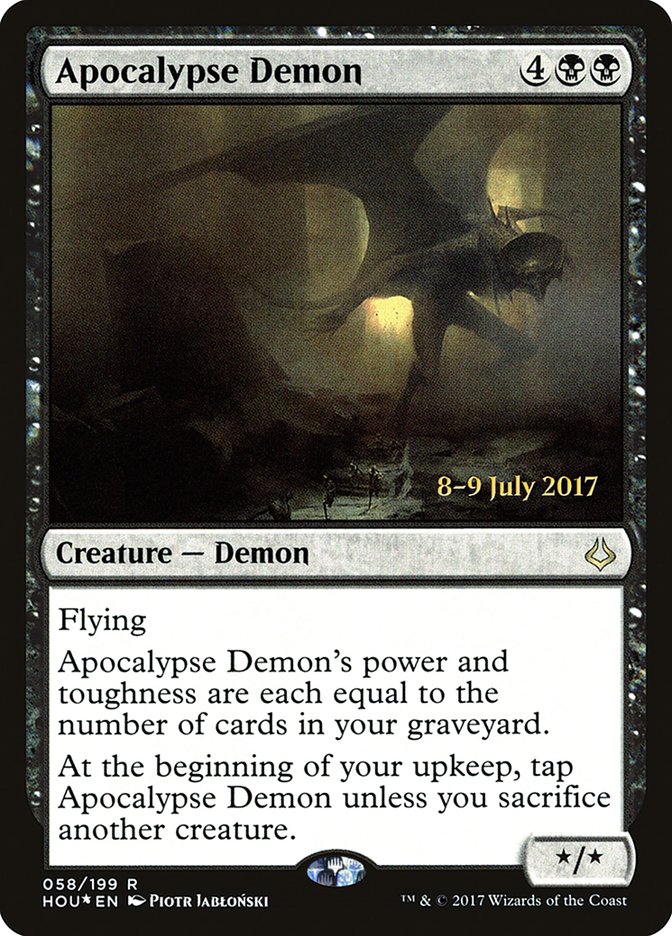 Apocalypse Demon [Hour of Devastation Prerelease Promos] | Exor Games Truro