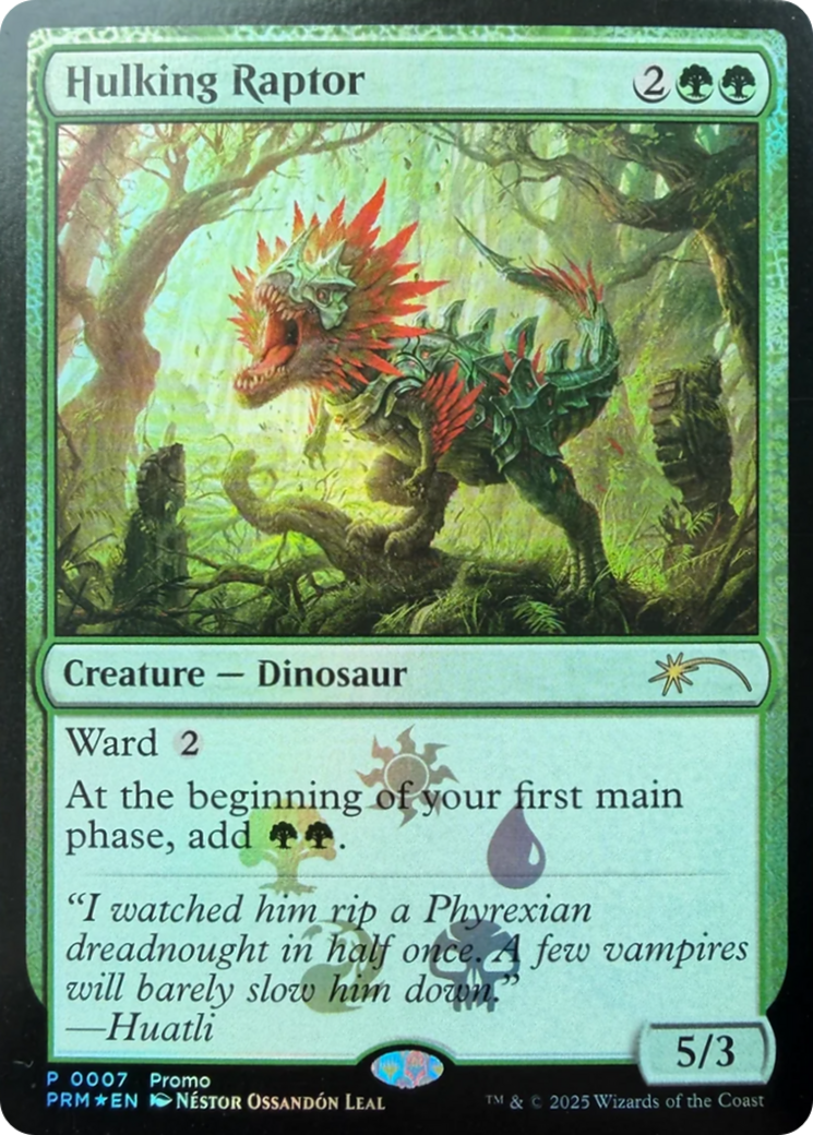 Hulking Raptor [Media Promos] | Exor Games Truro