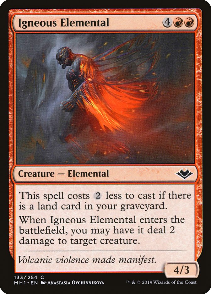 Igneous Elemental [Modern Horizons] | Exor Games Truro