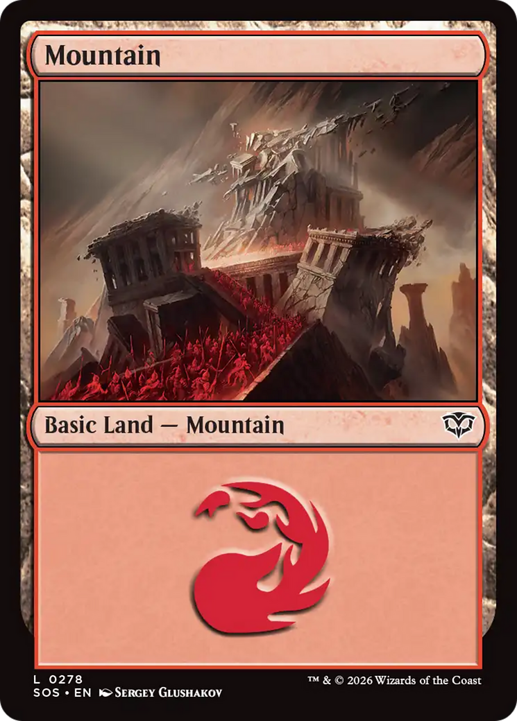 Mountain (0278) [Secrets of Strixhaven] | Exor Games Truro