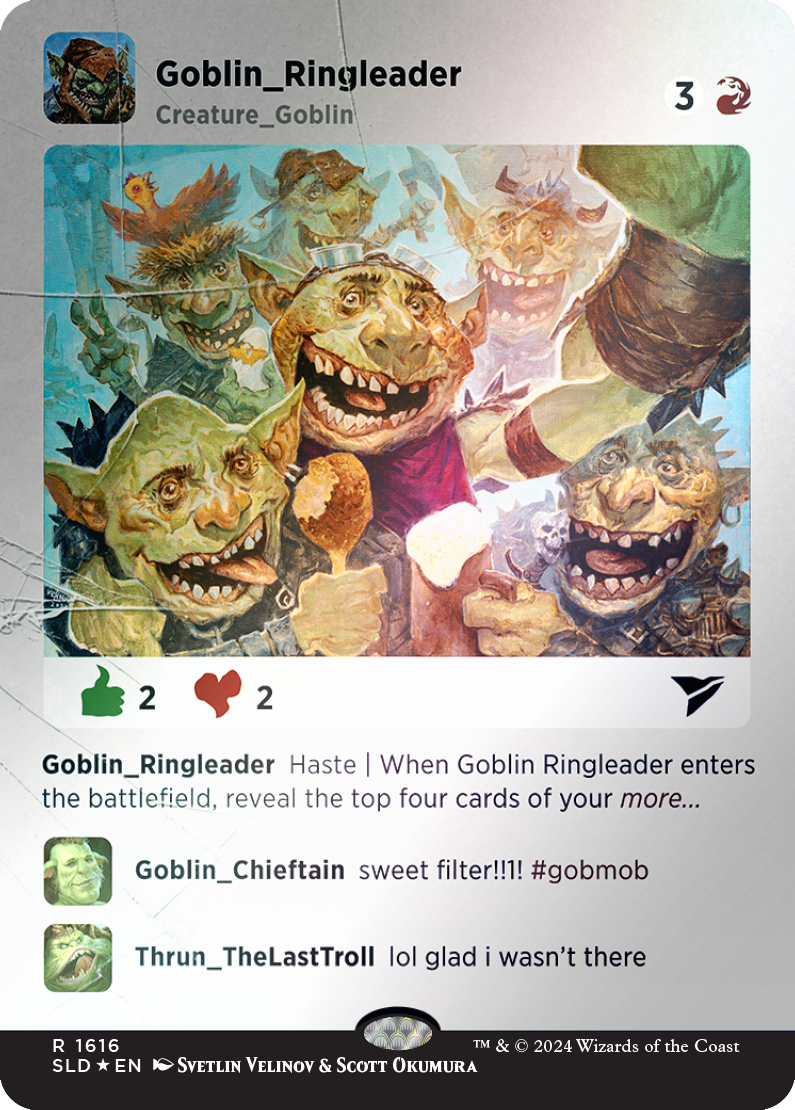 Goblin Ringleader (Rainbow Foil) [Secret Lair Drop Series] | Exor Games Truro