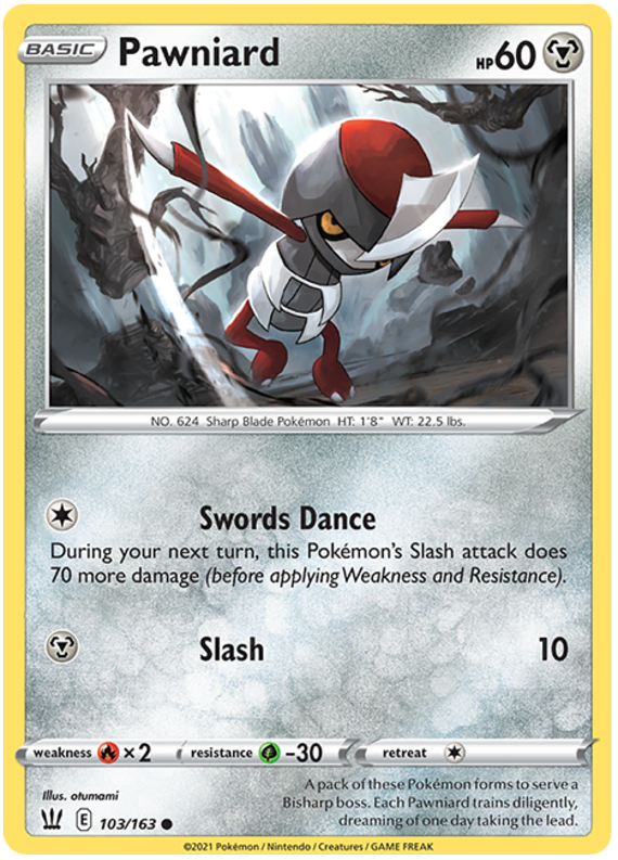 Pawniard (103/163) [Sword & Shield: Battle Styles] | Exor Games Truro